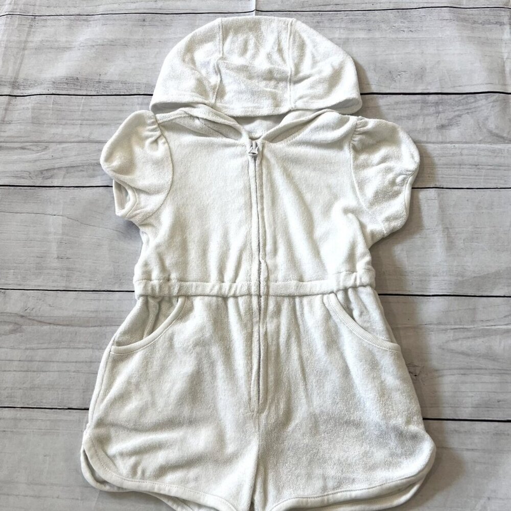 Old Navy White Terry Cover-up